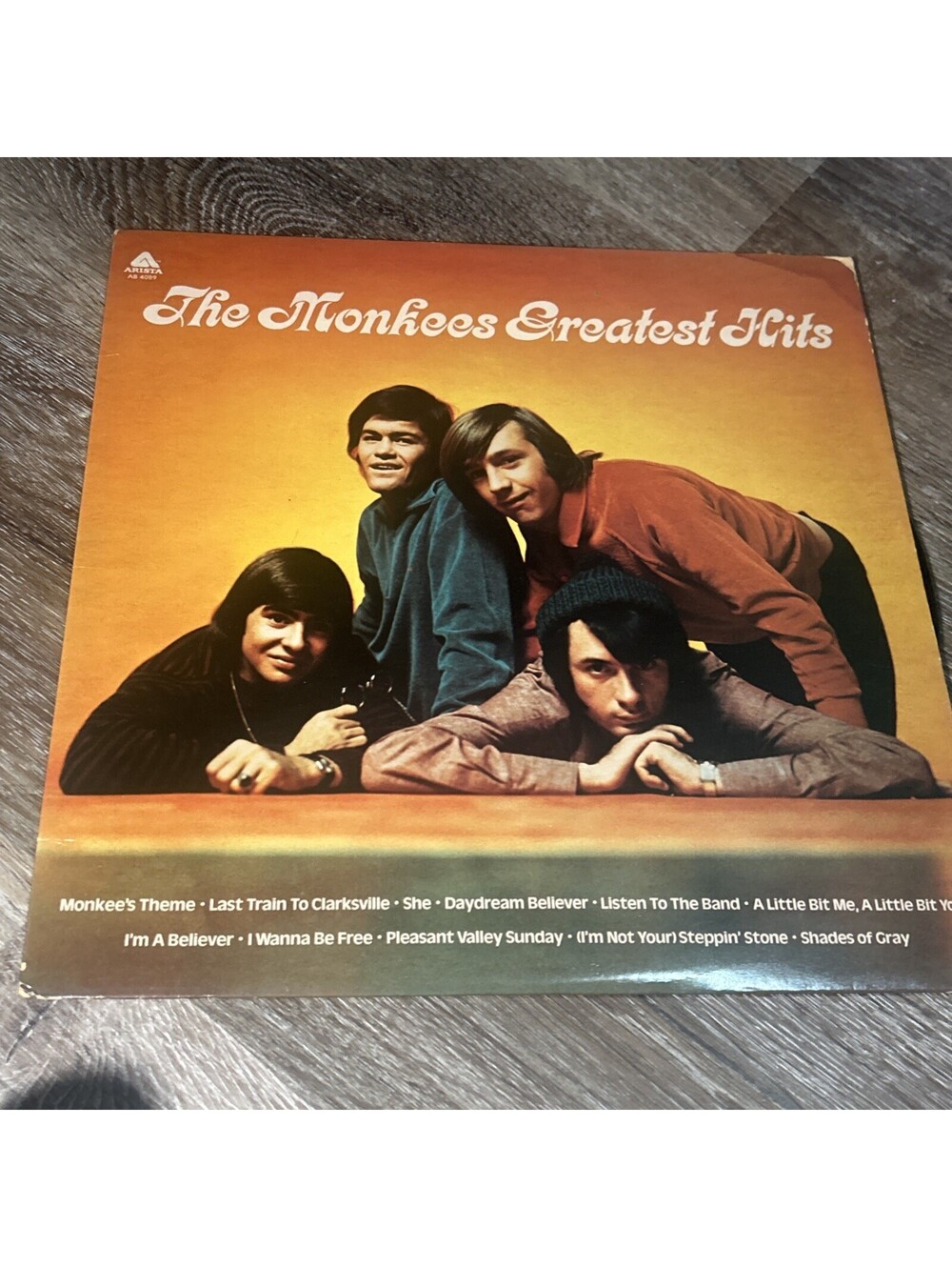 The Monkees | Greatest Hits | Vinyl LP | 1976 Arista AL 4089 | G to VG